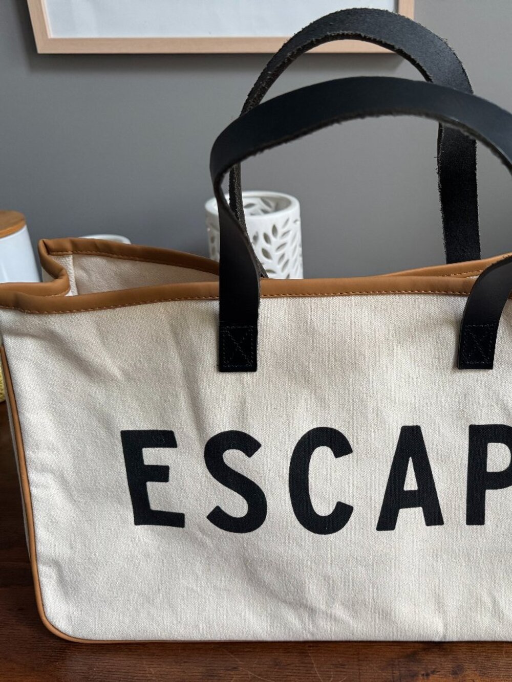 Canvas Tote - Escape